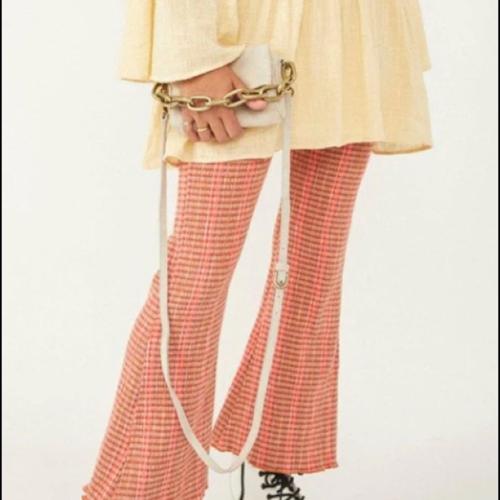 Free People Charlie Chain Crossbody in Cream